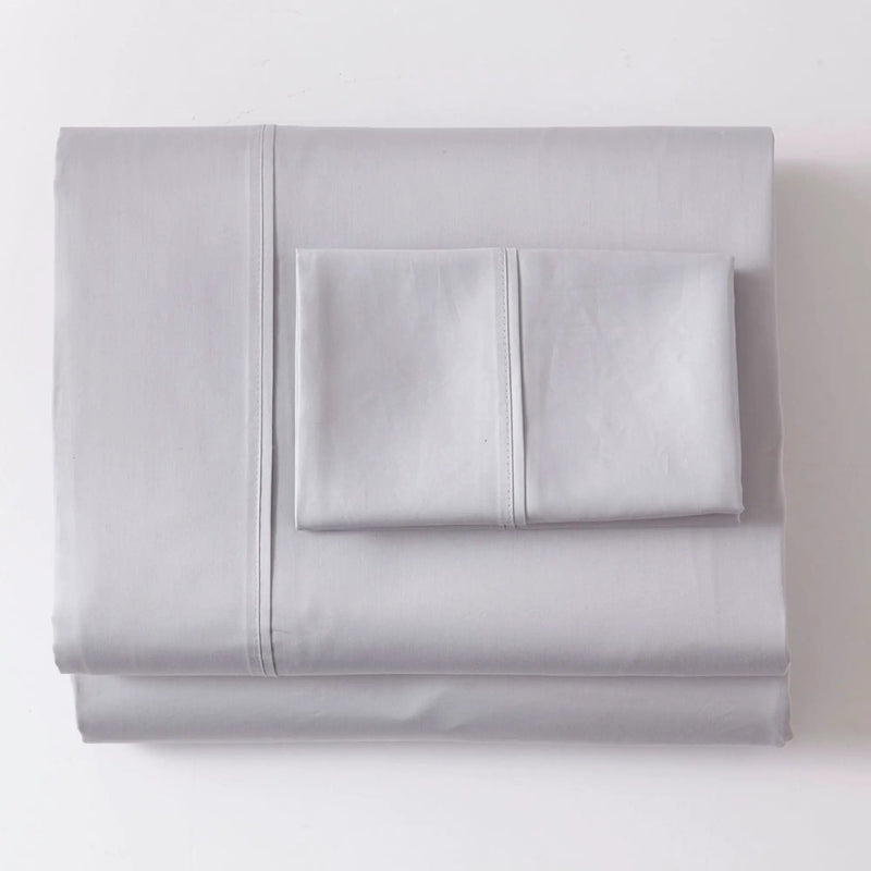 Sheet Set Luxurious Supima Cotton & TENCEL Blend with GhostGrip Bands by HouseOfZazla