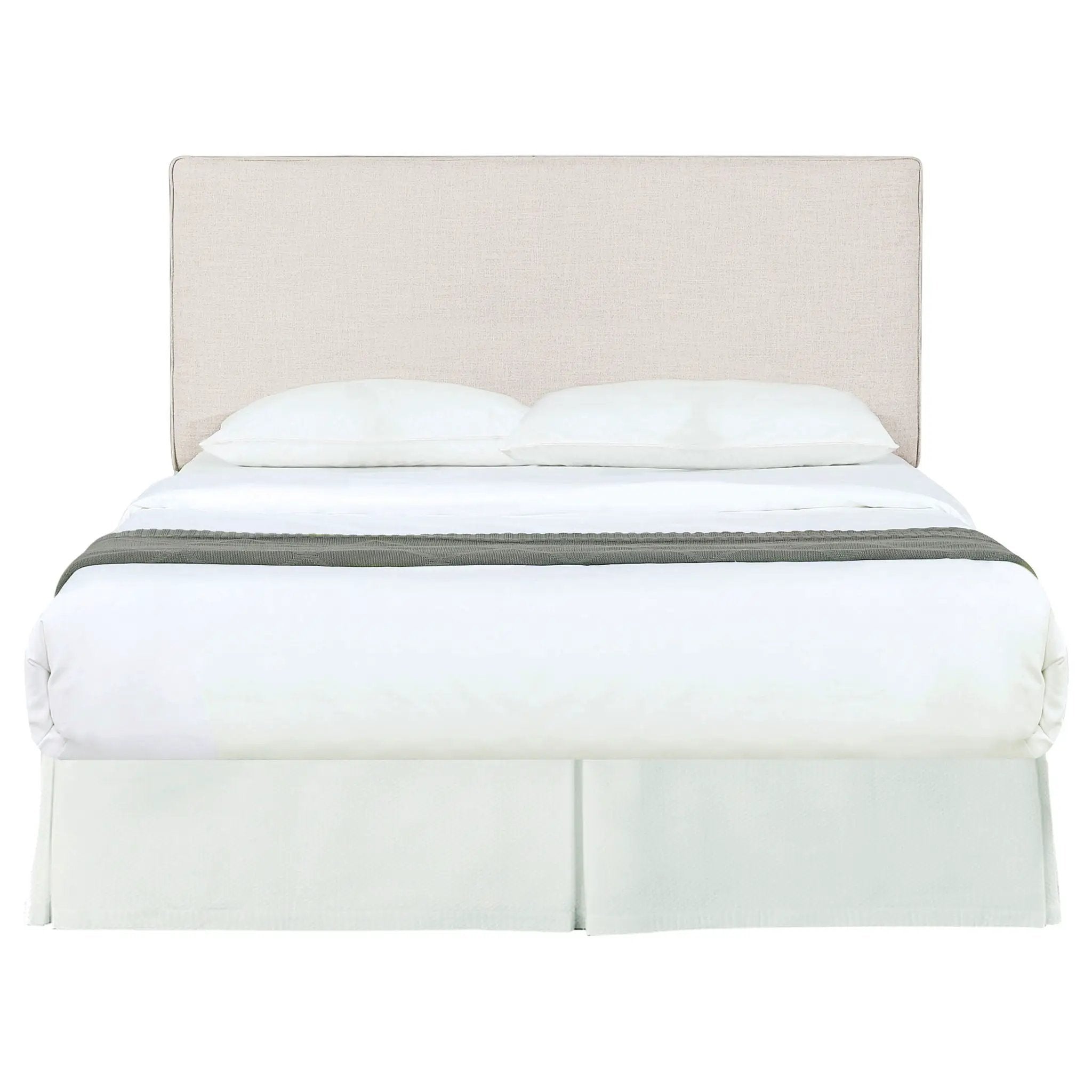 Kosmo Upholstered Queen or Full Panel Headboard Sand by Unique Piece Furniture