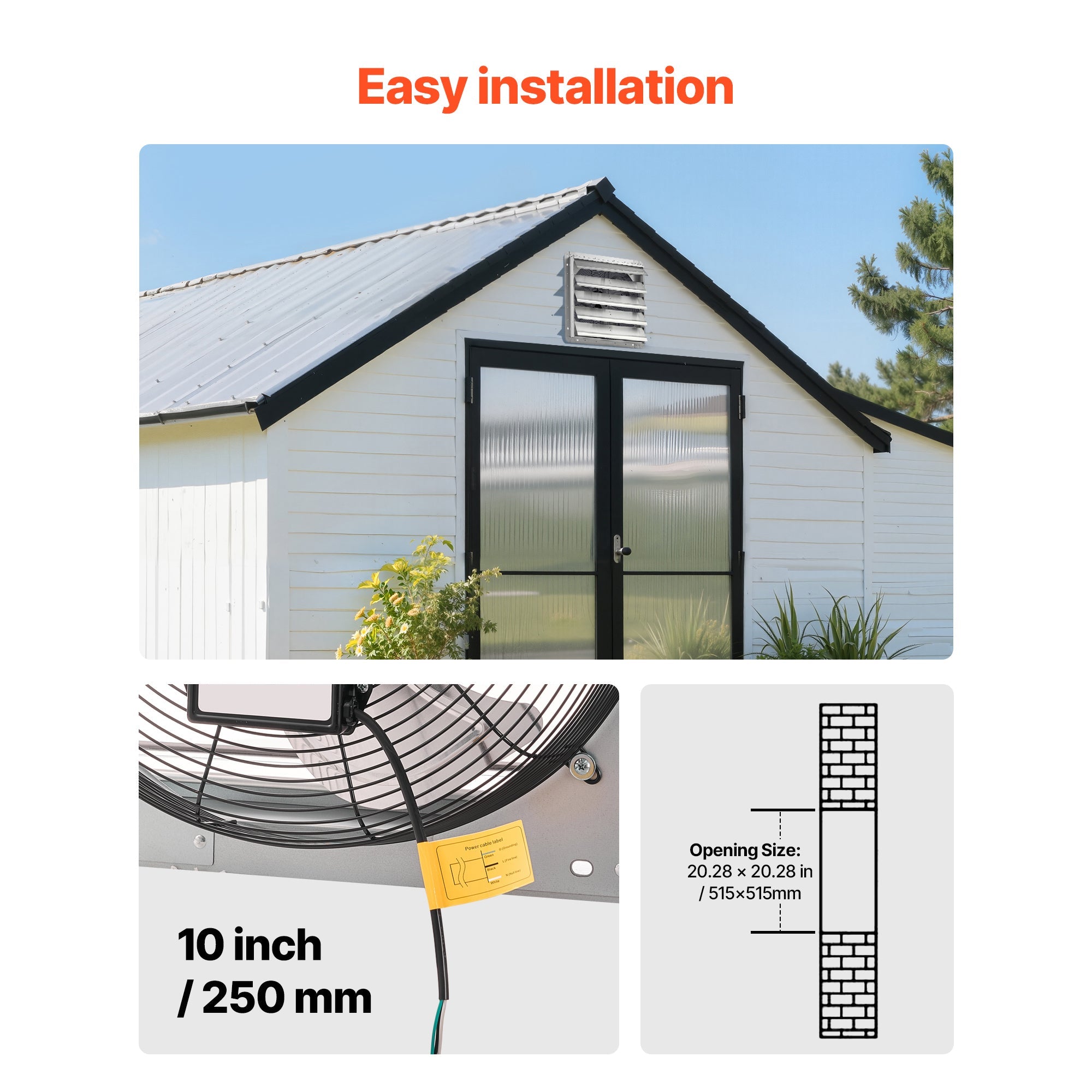 20-Inch Shutter Exhaust Fan by HouseOfZazla
