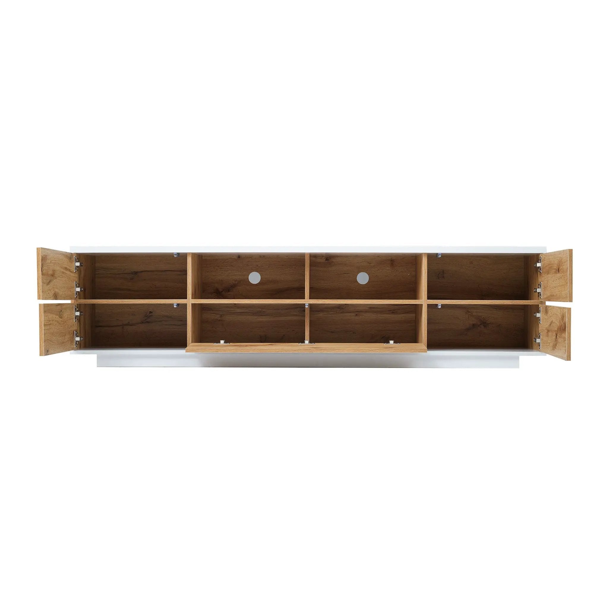 Modern TV stand with Multi-Functional Storage by BLAKHOM