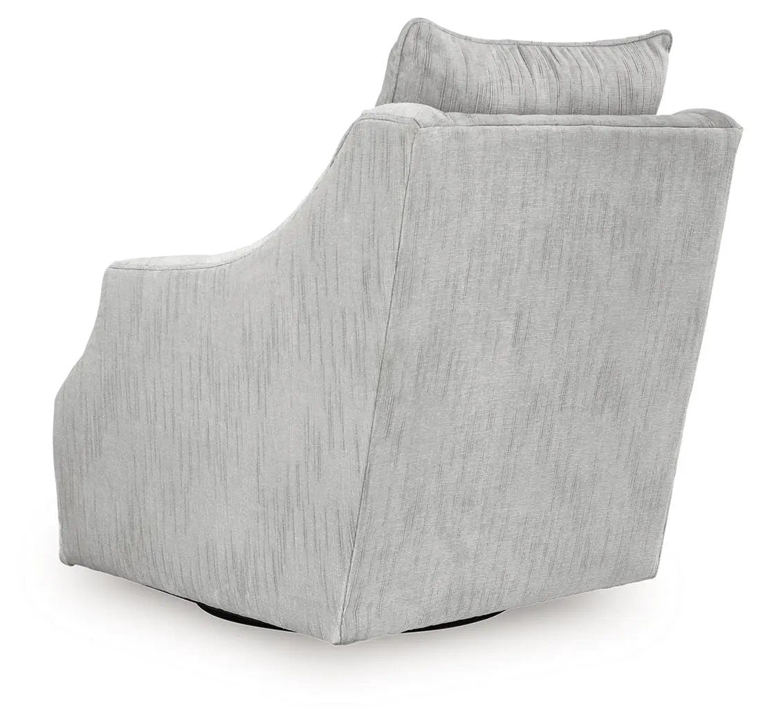 Gubbins - Swivel Accent Chair - Gray by Unique Piece Furniture
