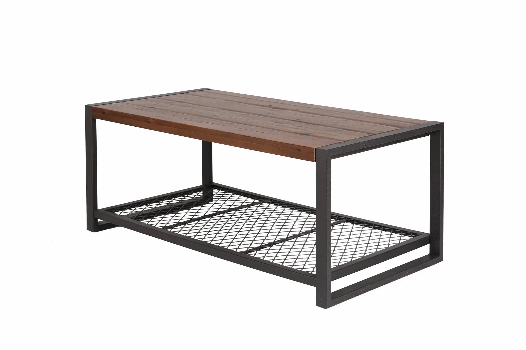 Console Coffee Table With Reclaimed Wood Finish, For Living Room - Natural by Unique Piece Furniture