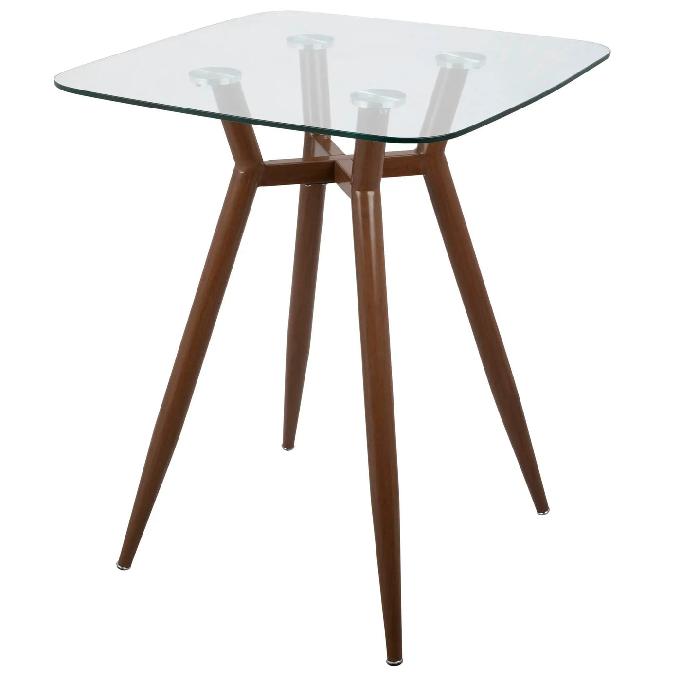 Clara - Mid Century Modern Square Table by HouseOfZazla