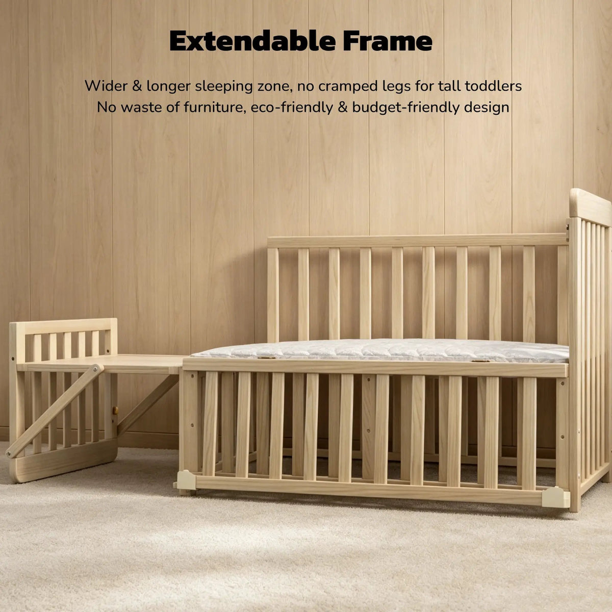 Solid Wood Baby Bassinet by HouseOfZazla