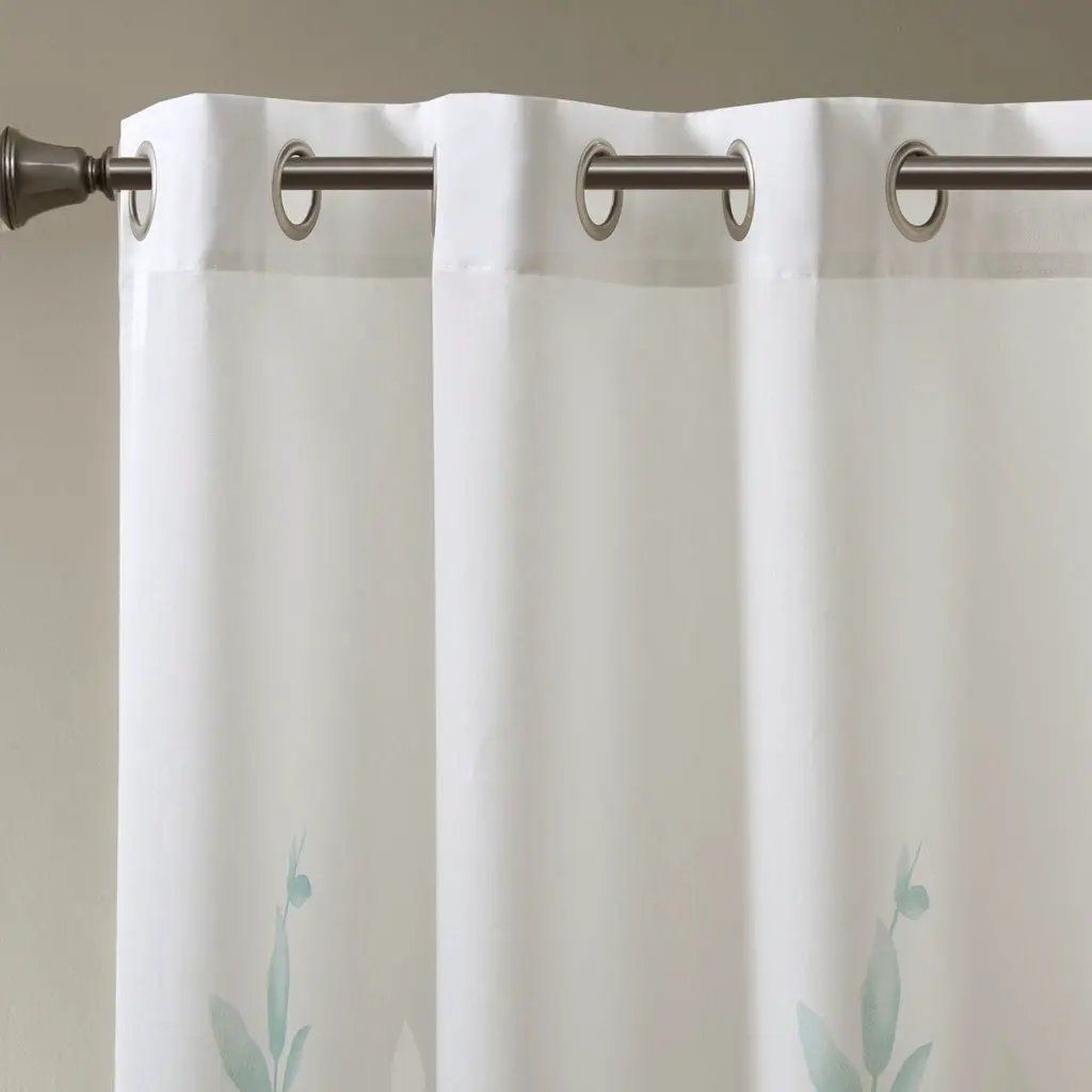 Burnout Printed Curtain Panel (Single Panel) by HouseOfZazla