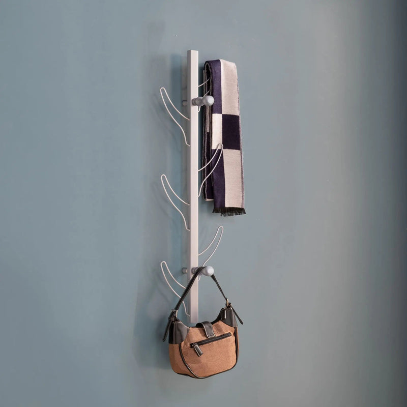Vertical Eight Hook Coat Rack Wall Mount by Unique Piece Furniture