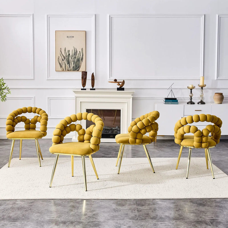 Puffy Bubble, Ball Chain Chairs For Dining Room by Unique Piece Furniture