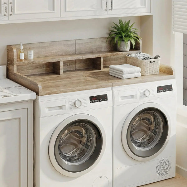 Washer Dryer Countertop with Non-Slip Pads, 54" x 27.5"