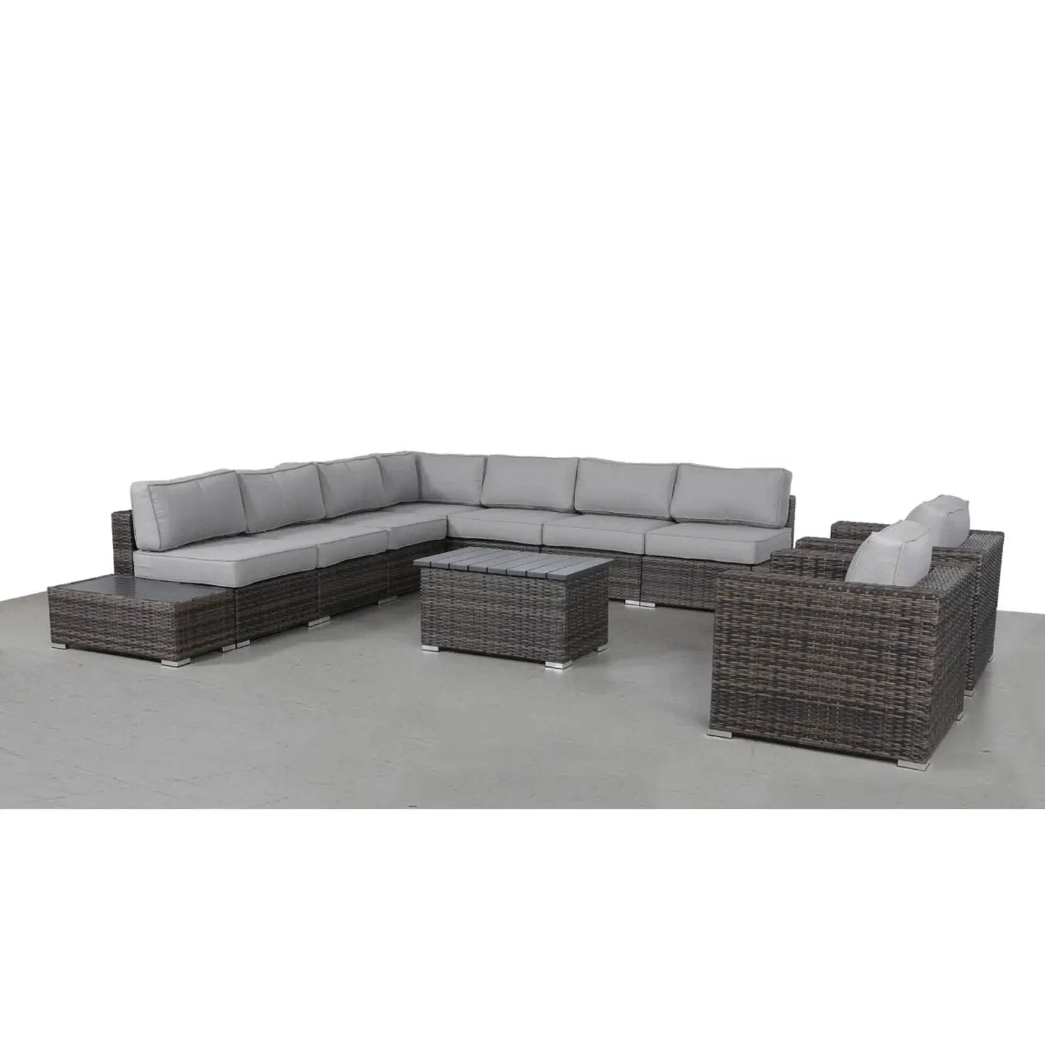 Stylish Entertainment Sectional Set, Outdoor Living by Unique Piece Furniture