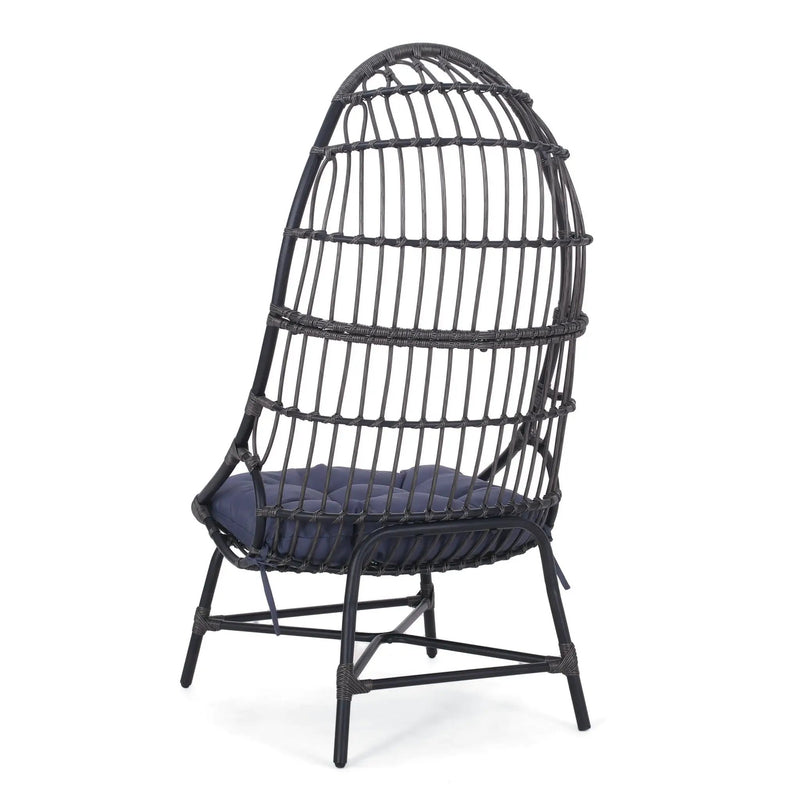 Elon Cocoon Chair - Gray by HouseOfZazla
