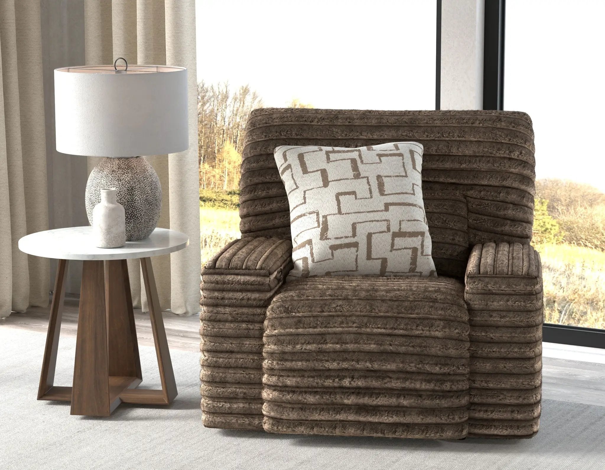 Lynx - Power Recliner With Zero Gravity by Unique Piece Furniture