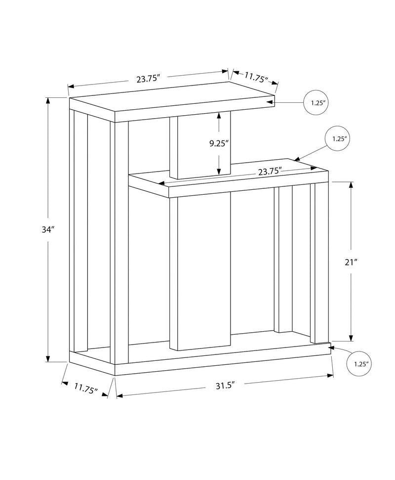Accent Console Table For Entryway, Contemporary, Elegant Design by Unique Piece Furniture