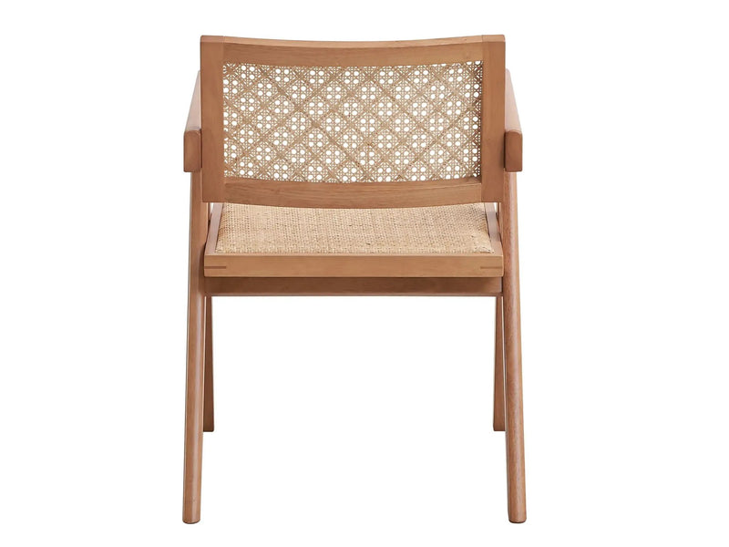 Velentina - Rattan Arm Chair (Set of 2) - Natural by HouseOfZazla