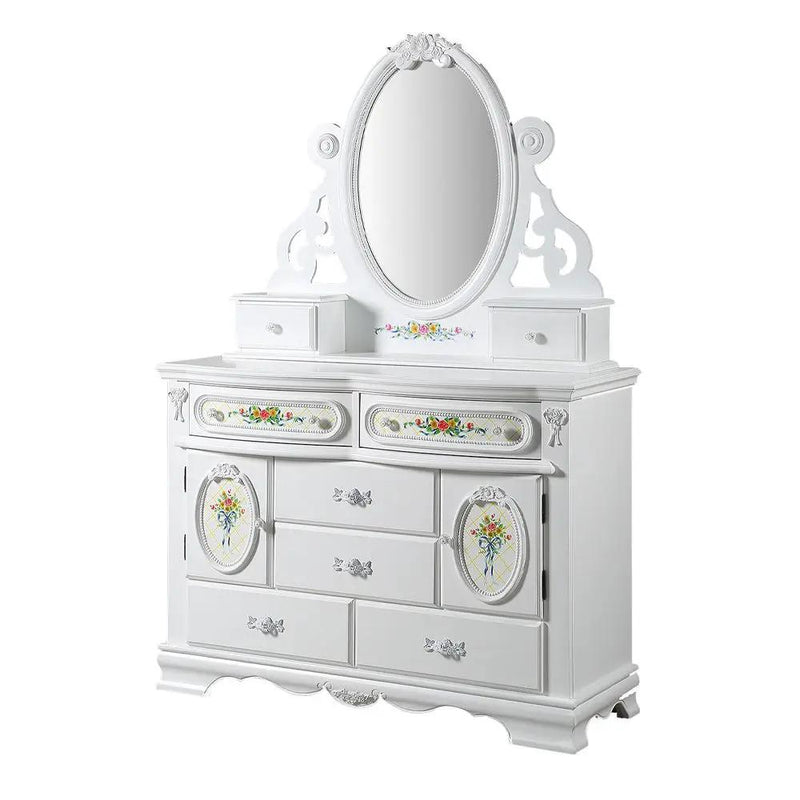 Flora - Mirror With Jewlery by Unique Piece Furniture