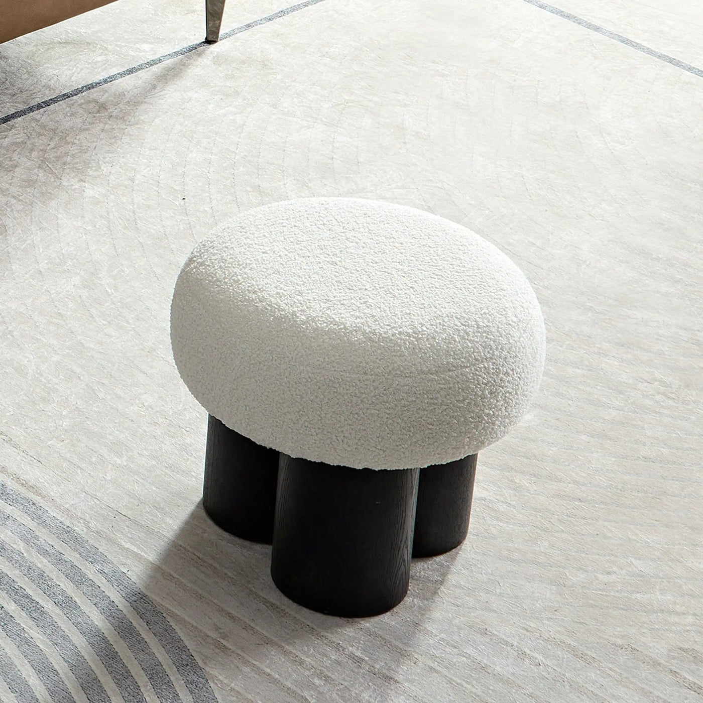 Versatile Mushroom Stool With Cushion by HouseOfZazla