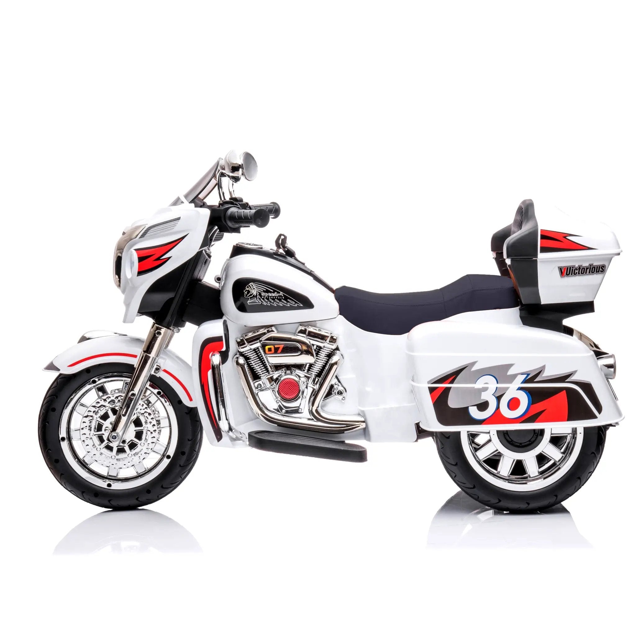 12V Kids Ride-On Motorcycle by HouseOfZazla