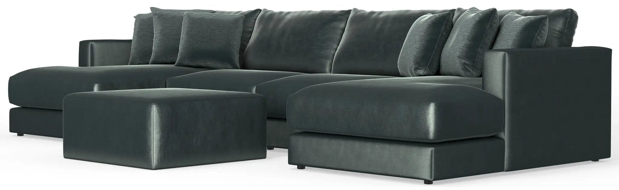 Remington - Modular Sofa And Cocktail Ottoman by Unique Piece Furniture
