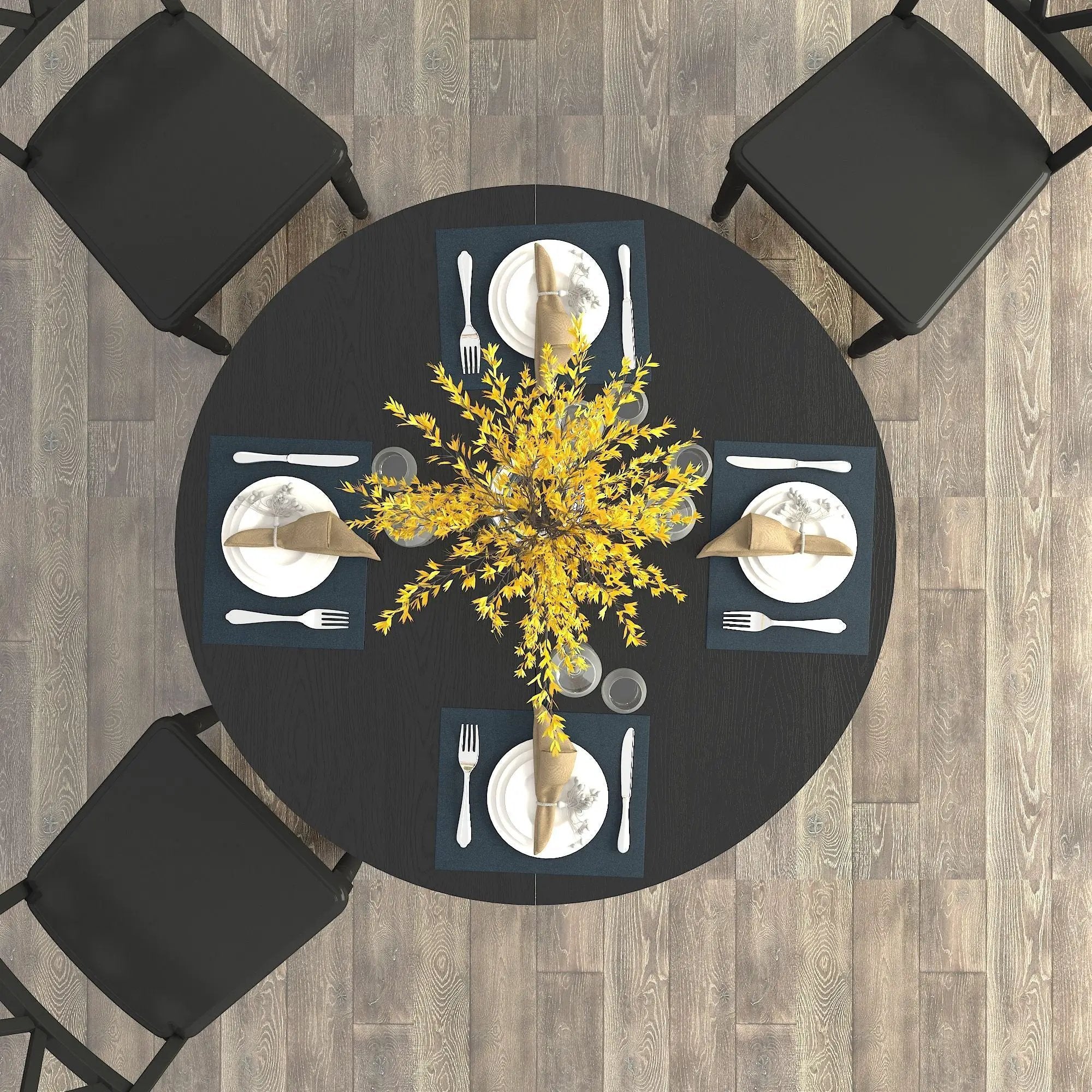 Dining Table For Farmhouse Kitchen Expandable Oval Table Top With Removable Leaf Trestle X Shaped Base - Black by HouseOfZazla