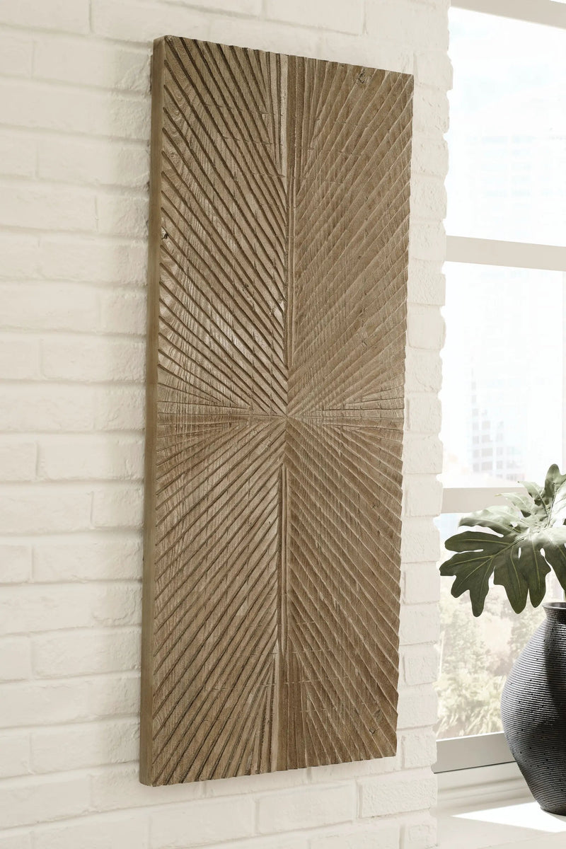 Lenora - Wall Decor - Distressed Brown by Unique Piece Furniture