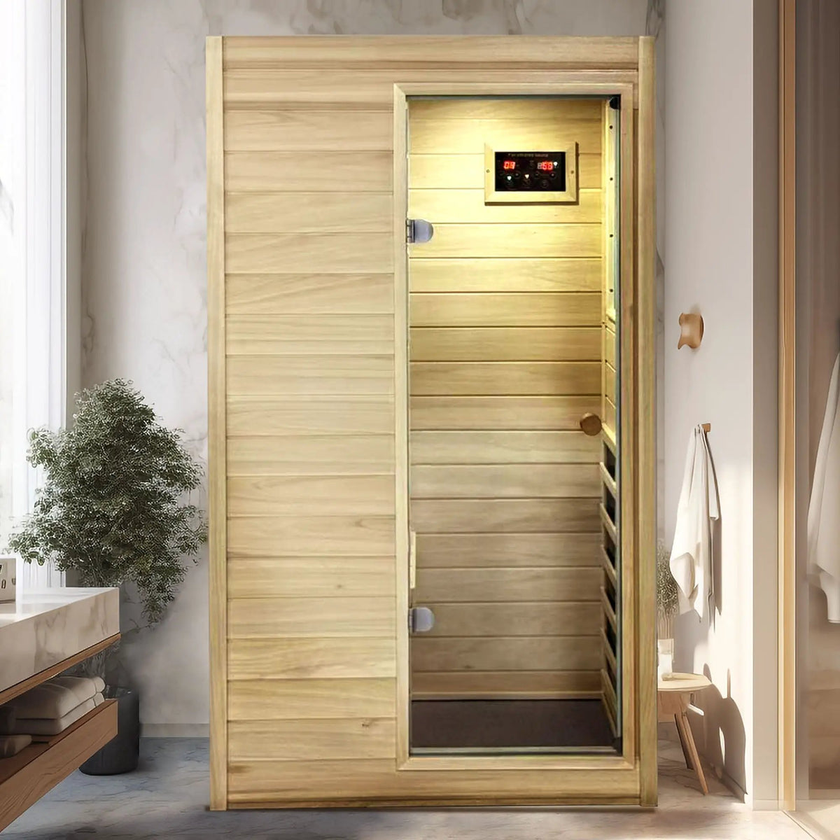 XY-909MB-R Far Infrared Sauna Room by HouseOfZazla