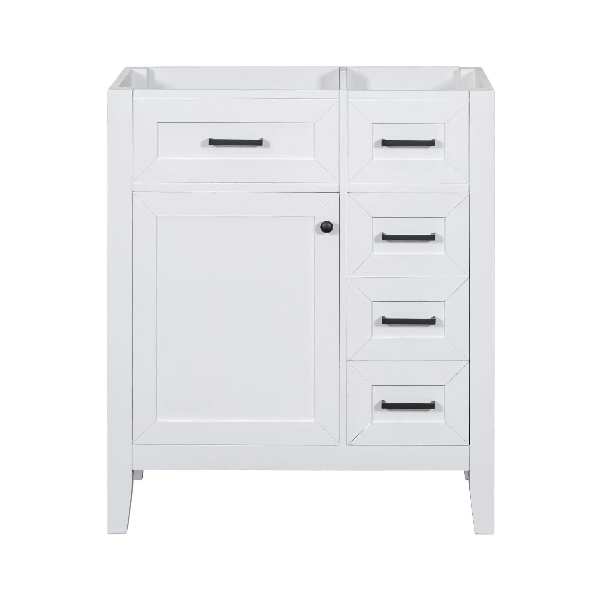 30" Bathroom Vanity Cabinet Base Without Sink by HouseOfZazla