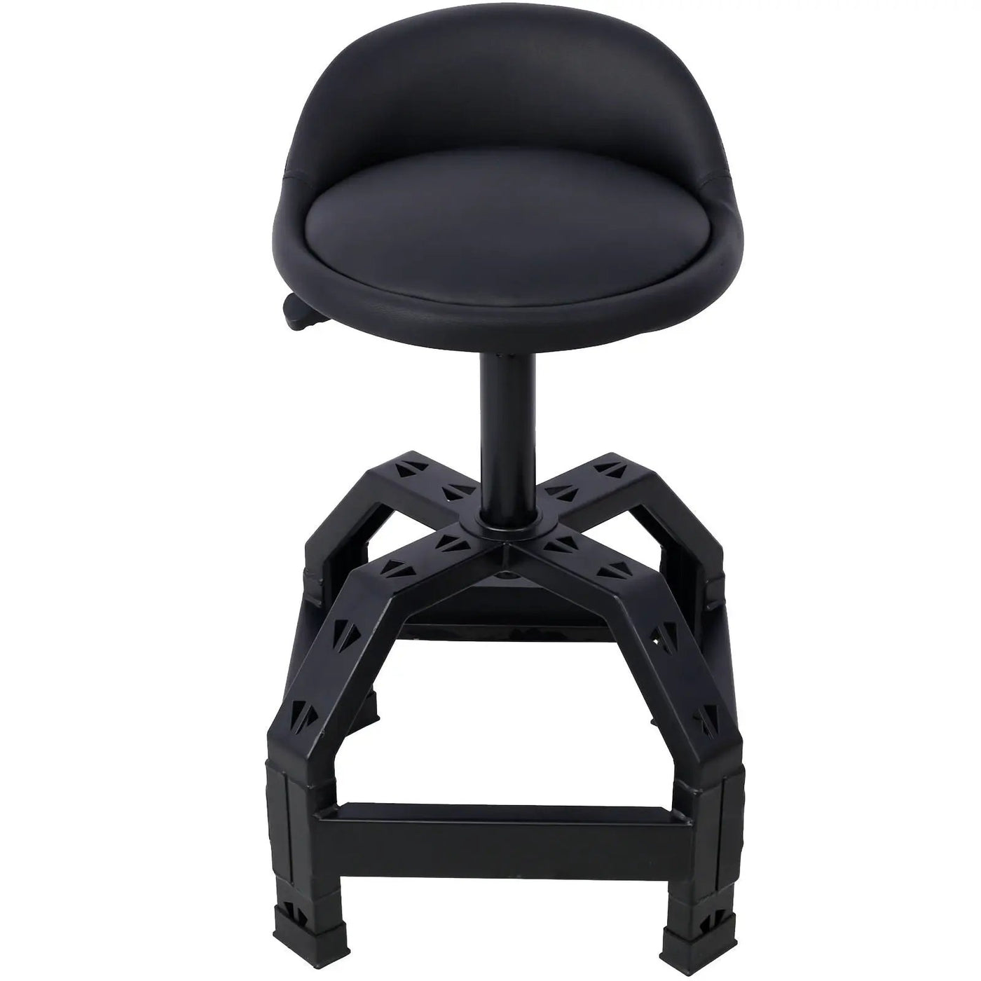 Pneumatic 360 Degree Swivel Stool, Mechanics Rolling Creeper Seat, Heavy Duty Mechanics Stool by HouseOfZazla