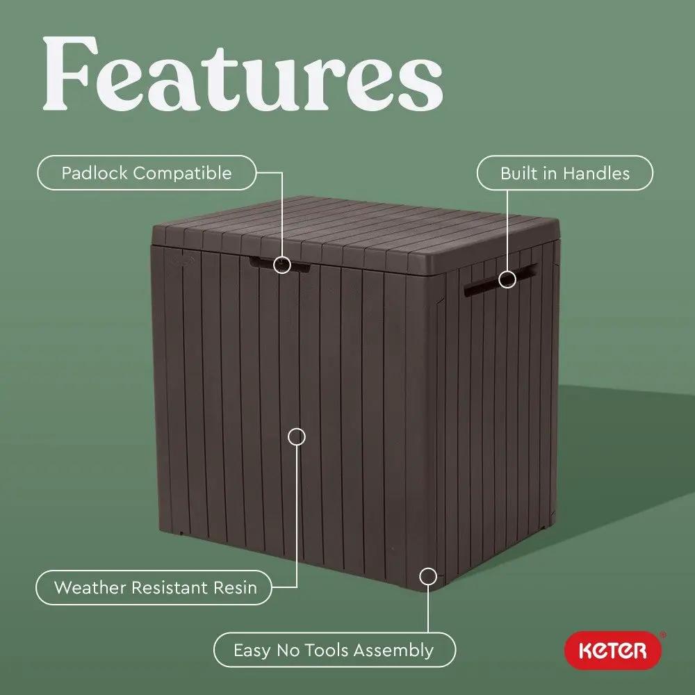 30 Gallon Resin Outdoor Storage Box by HouseOfZazla