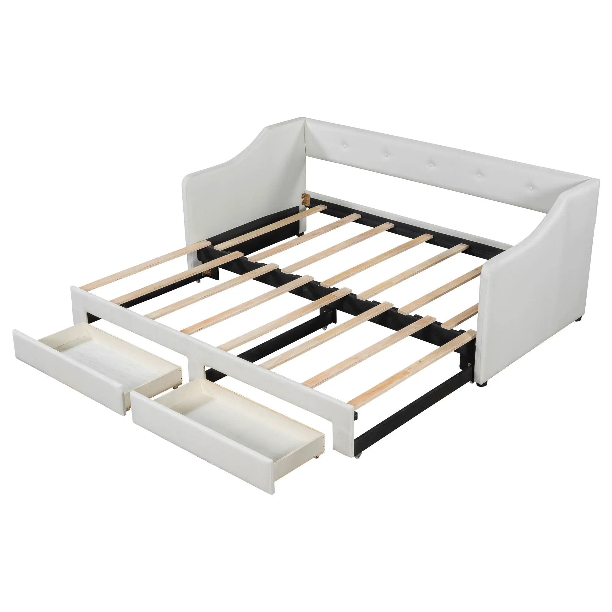 Upholstered Daybed With 2 Drawers by Unique Piece Furniture