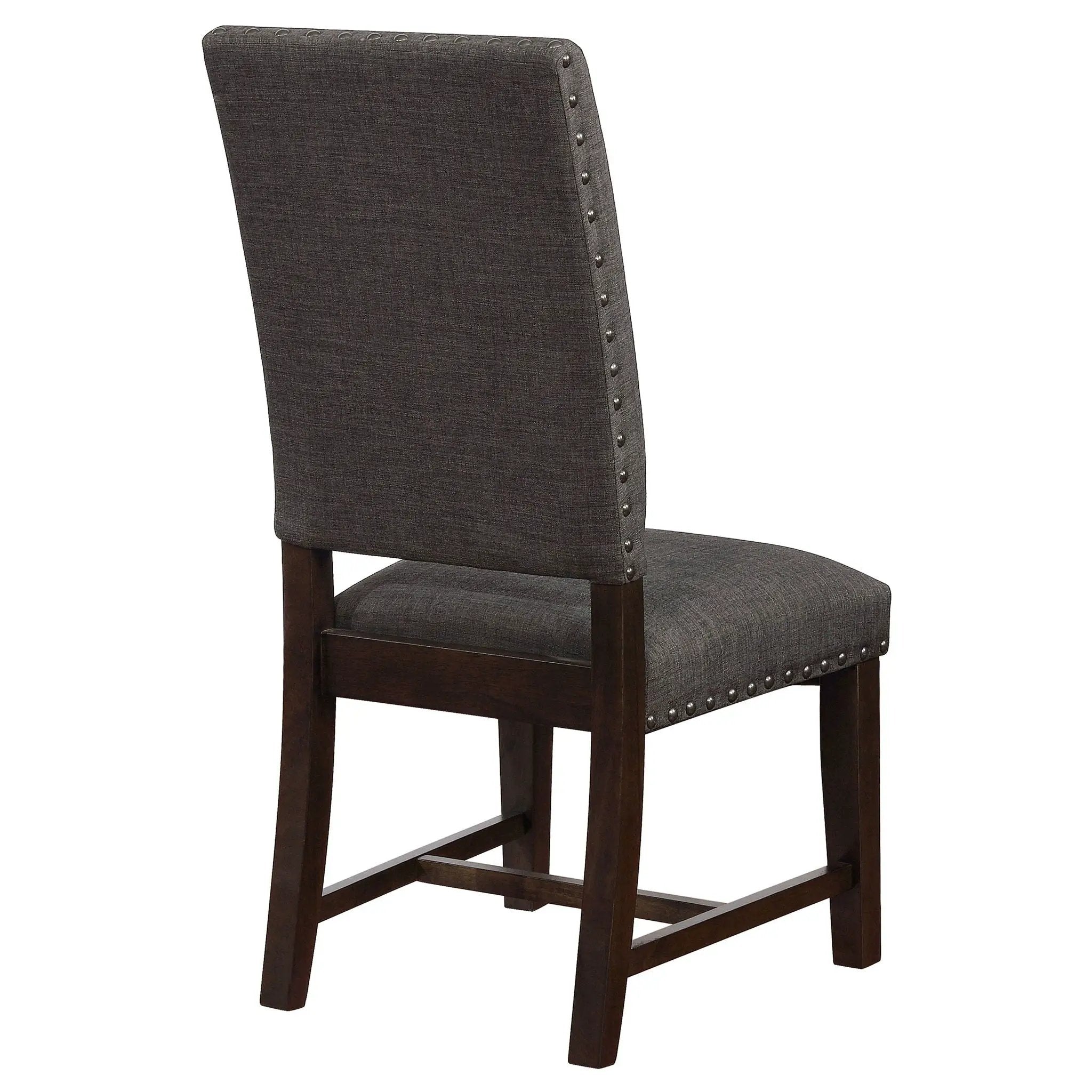 Ayers - Upholstered Side Chair (Set of 2) - Gray by HouseOfZazla
