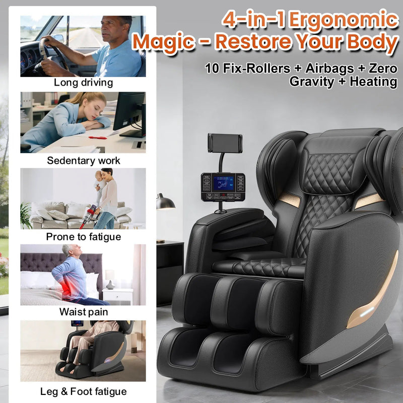 Massage Chair Full Body and Recliner by HouseOfZazla