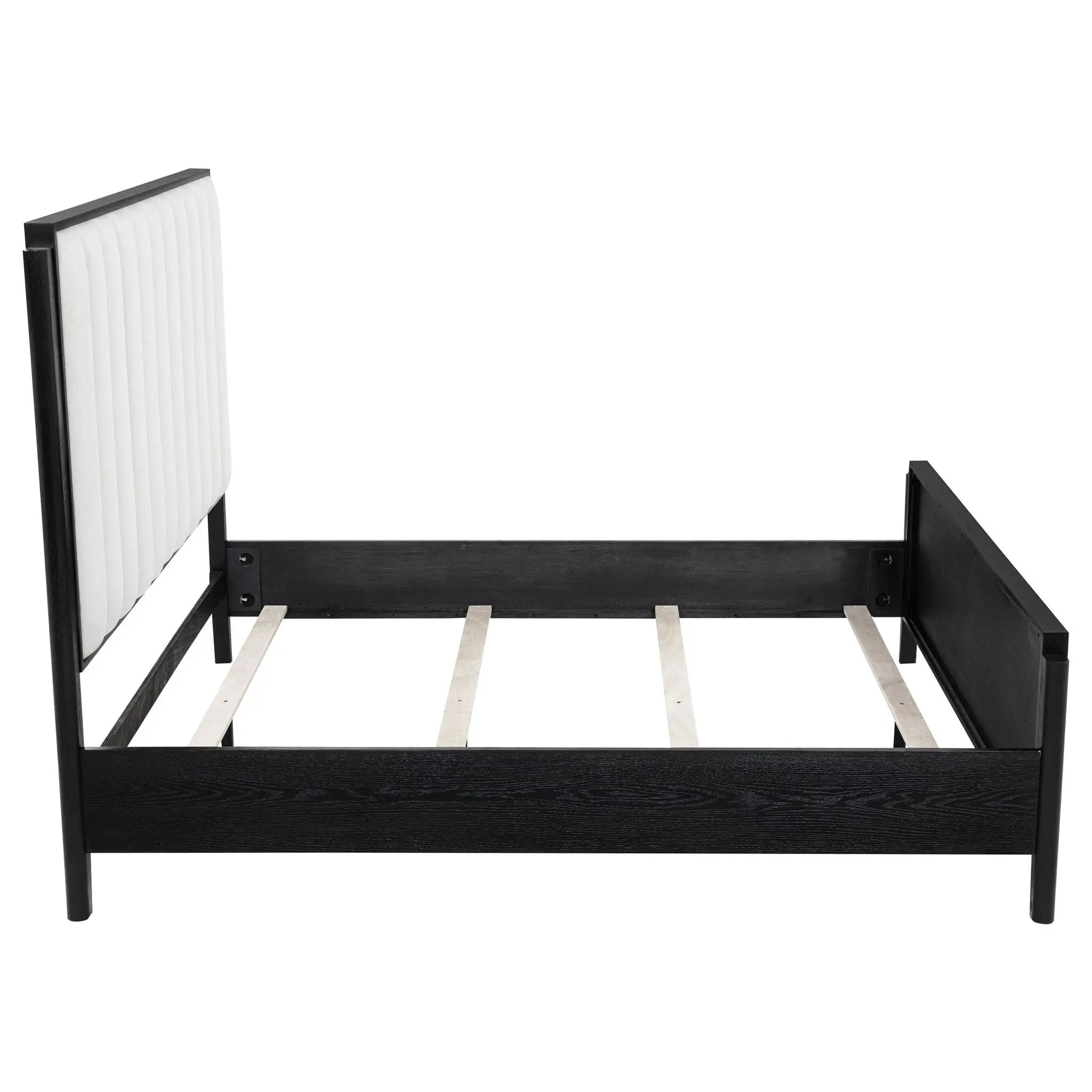 Brookmead 60-inch Upholstered Queen Bed Black by Unique Piece Furniture