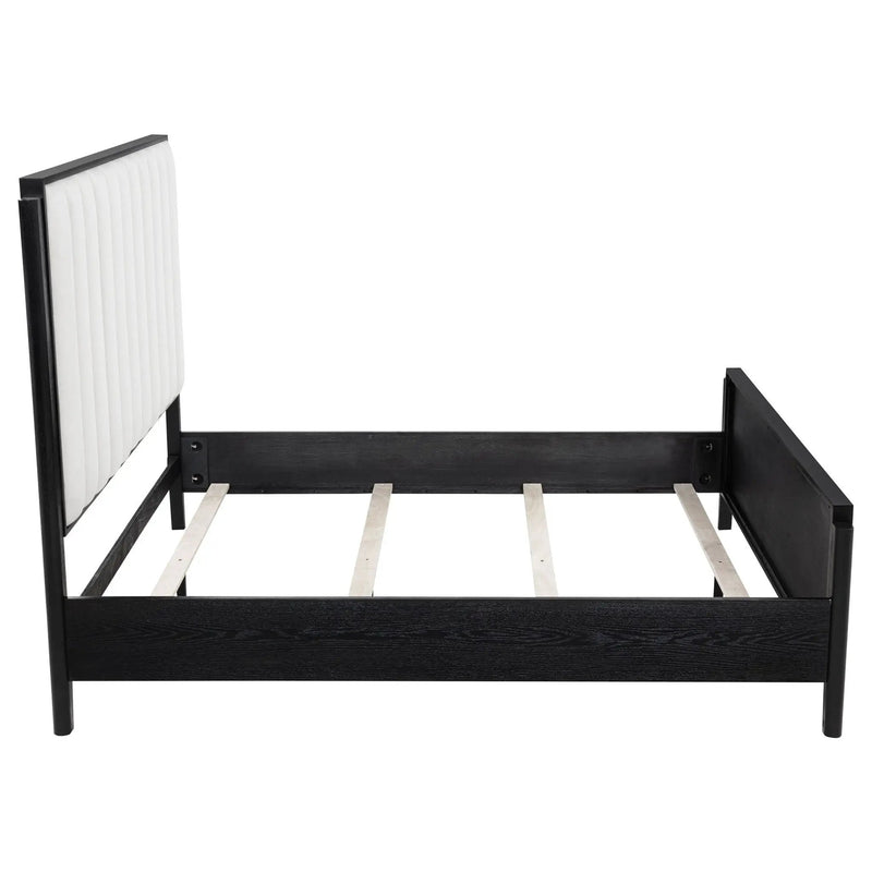 Brookmead 60-inch Upholstered Queen Bed Black by Unique Piece Furniture