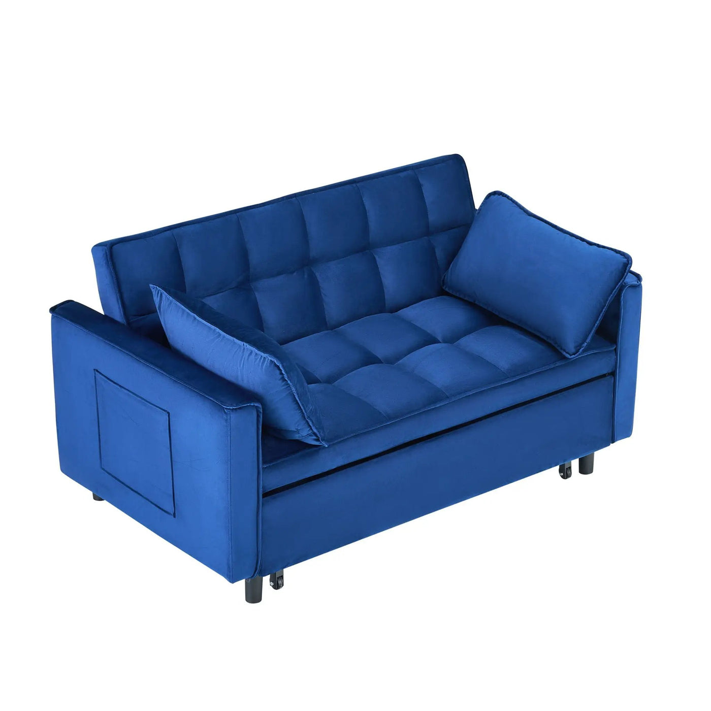 Sofa Bed With Pockets, 3 In 1 Convertible For Living Room by Unique Piece Furniture
