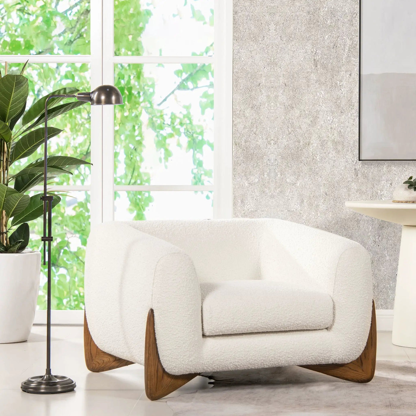 Alpine - Sherpa Arm Chair by Unique Piece Furniture