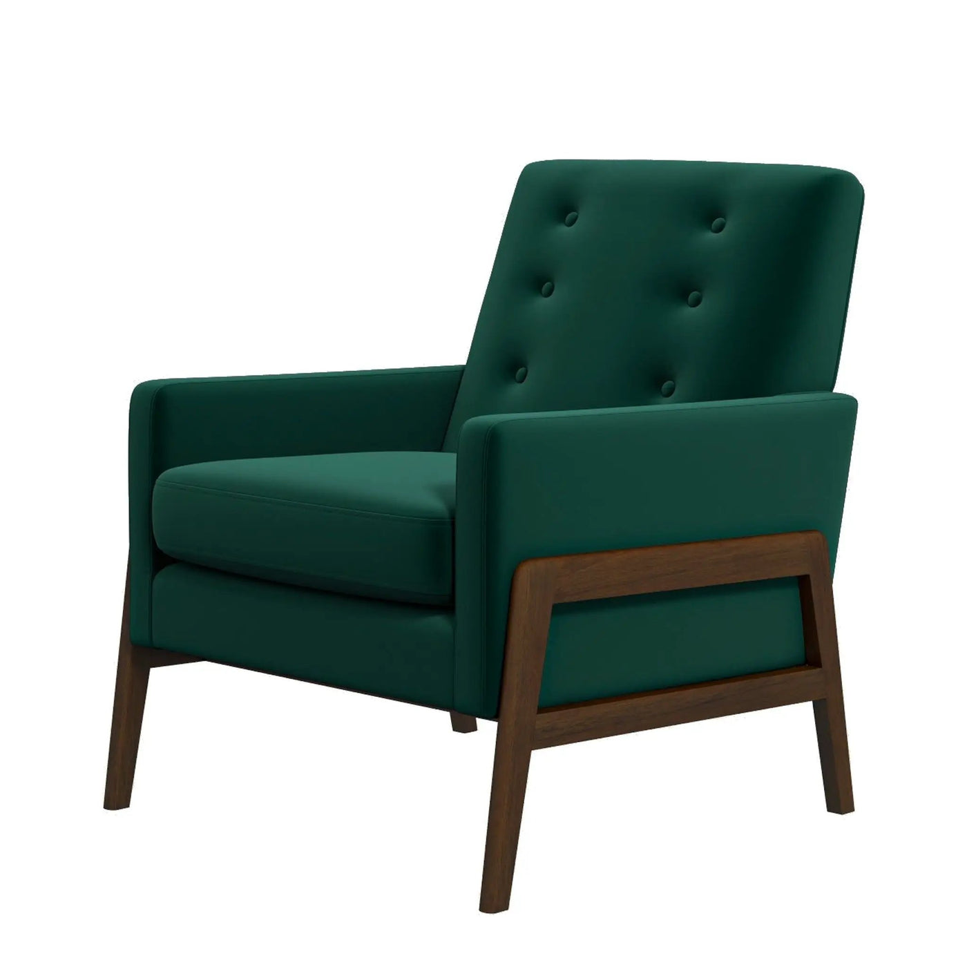 Cole - Solid Wood Lounge Chair by HouseOfZazla