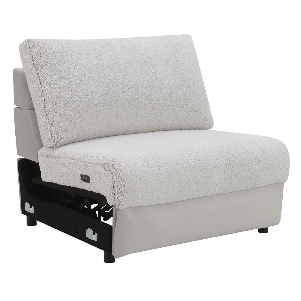 Tarrance - Modular Power Armless Recliner - Gray by Unique Piece Furniture
