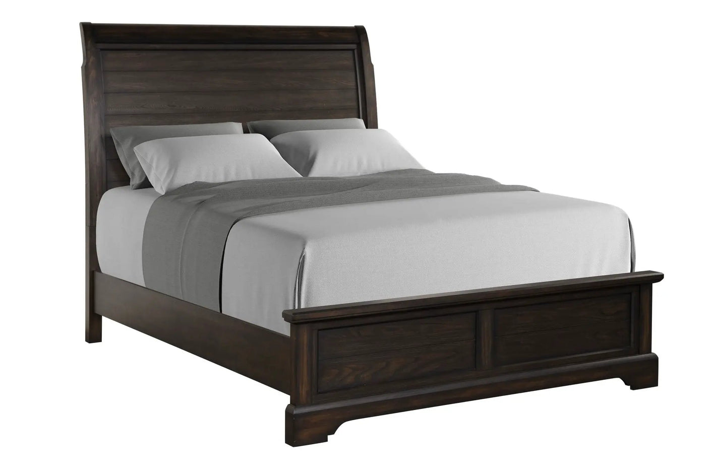 Crafted Sleigh Bed by HouseOfZazla