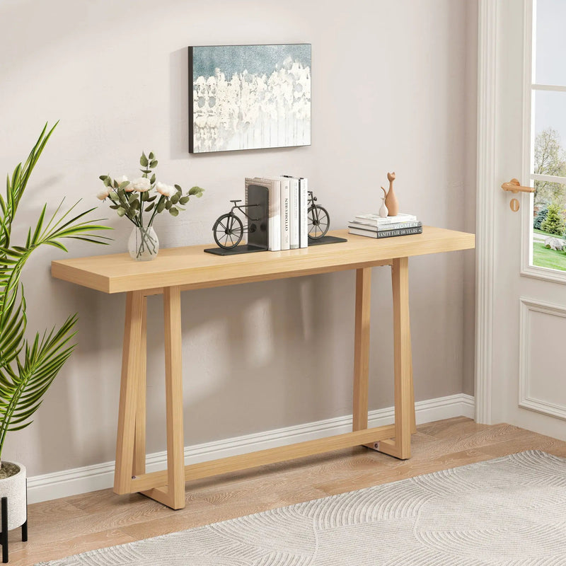 Console Table, Stylish Rectangular Entryway Table by HouseOfZazla