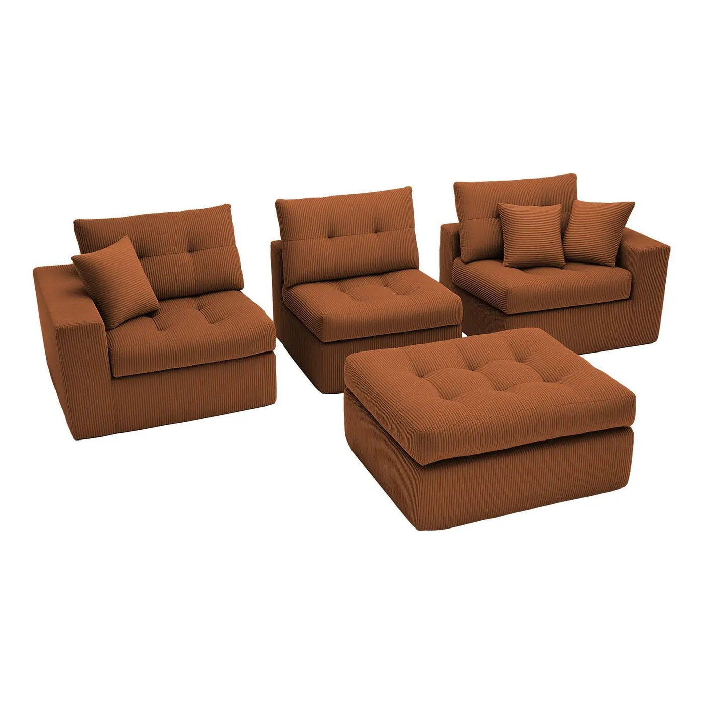 Corner Chaise L-Shaped Sectional Sofa Bed by HouseOfZazla