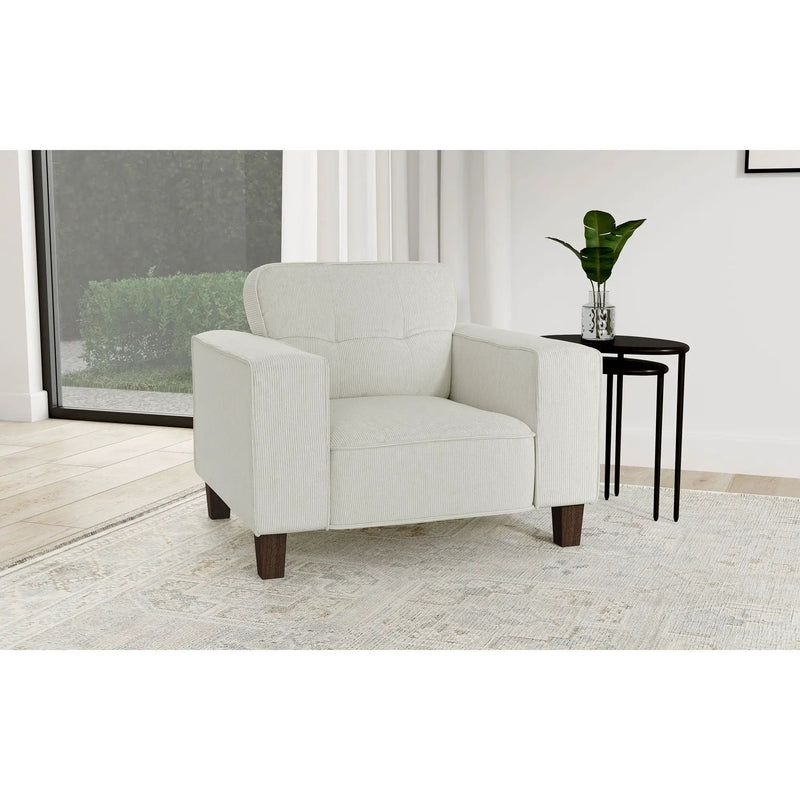 Dana - Track Arm Tufted Accent Chair by HouseOfZazla