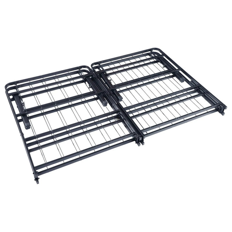 Mabel Metal Full Mattress Support Platform Bed Black by Unique Piece Furniture