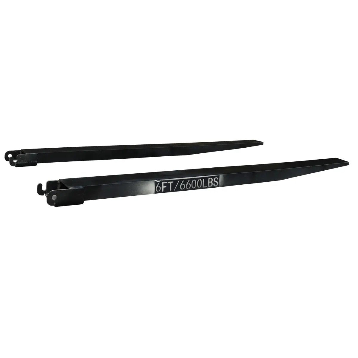 Greatbear 10ft Forklift Extensions 6” Wide Forks, 6600lbs Capacity (Pair) by Chery Industrial