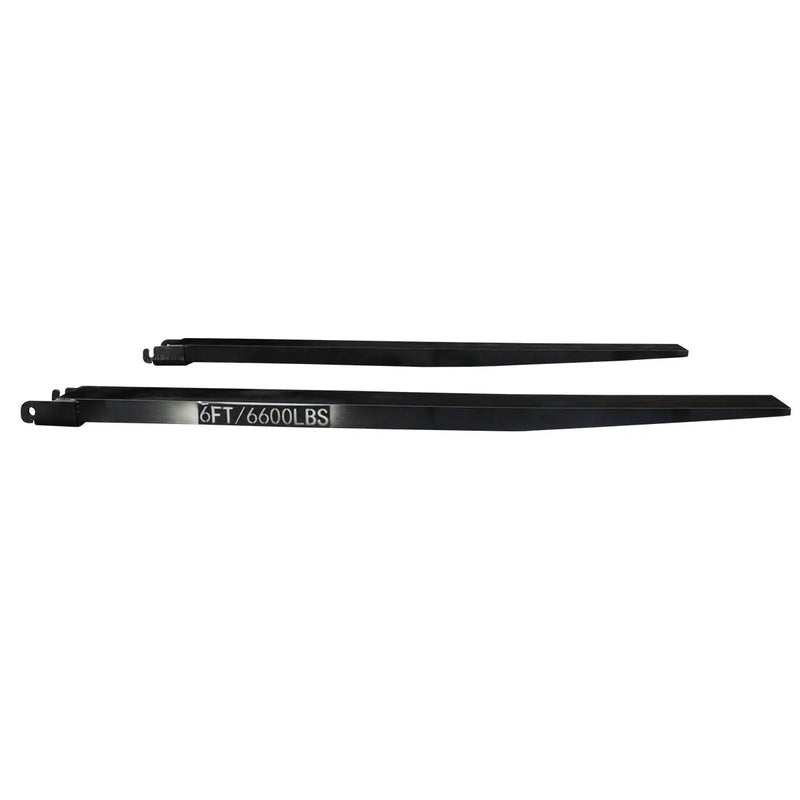 Greatbear 10ft Forklift Extensions 6” Wide Forks, 6600lbs Capacity (Pair) by Chery Industrial