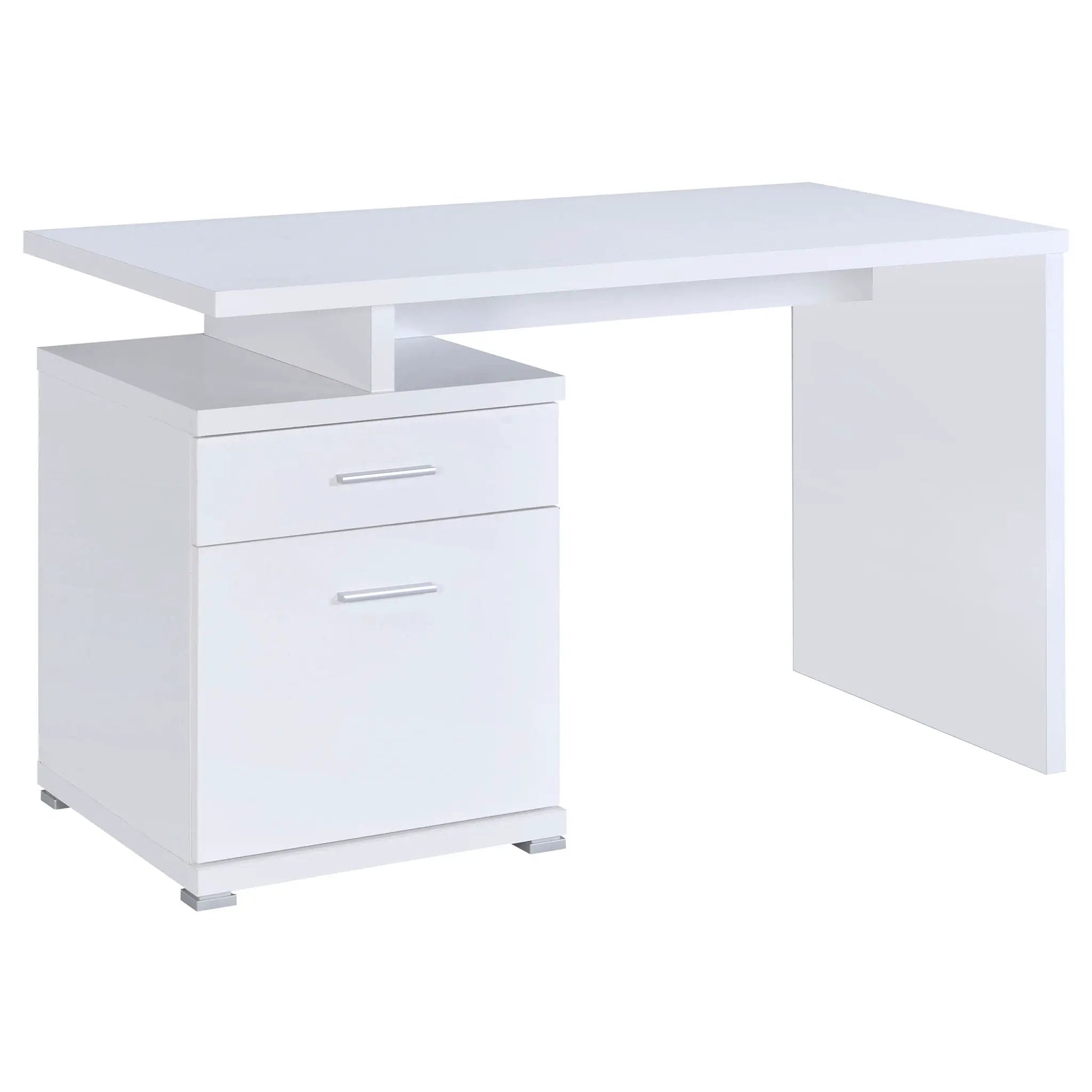 Irving 47-inch 2-drawer Office Computer Desk White by Unique Piece Furniture