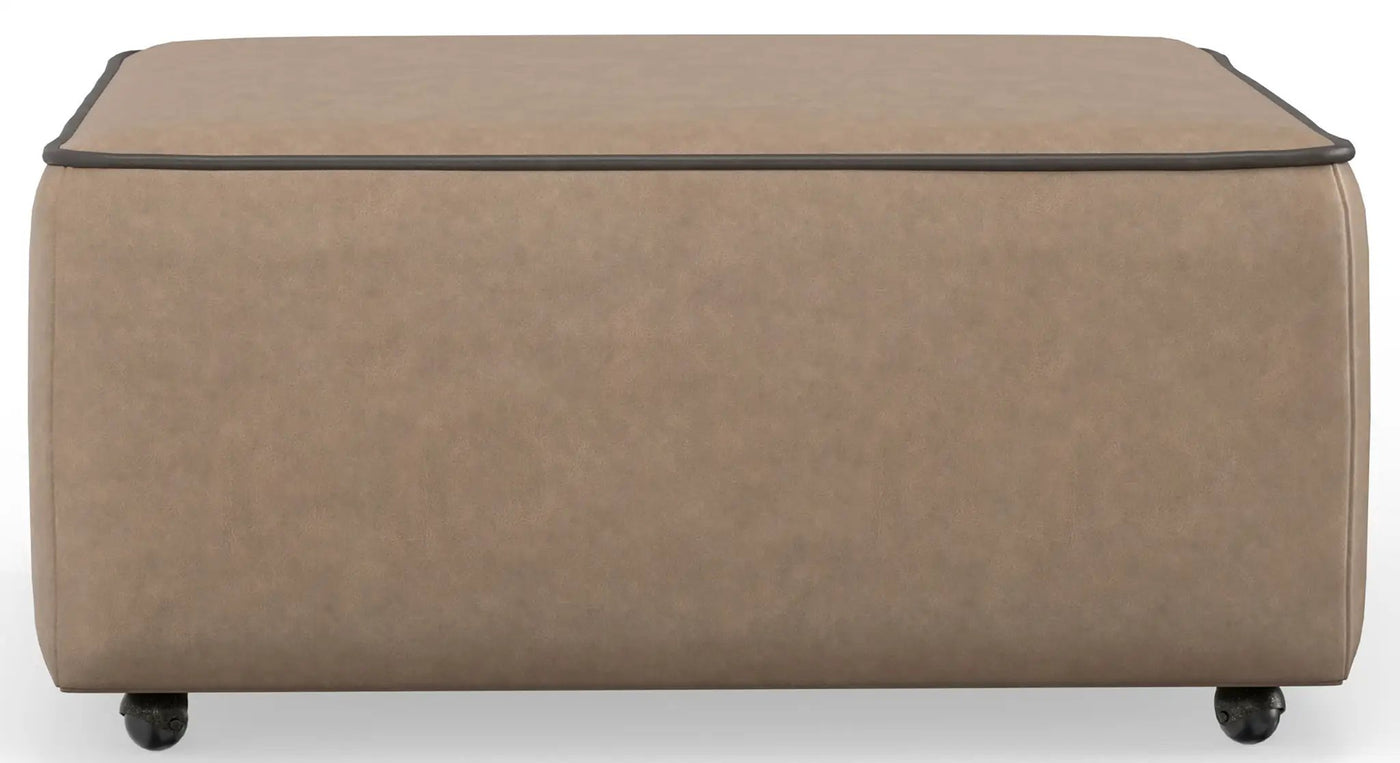 Nico - Castered Cocktail Ottoman by Unique Piece Furniture