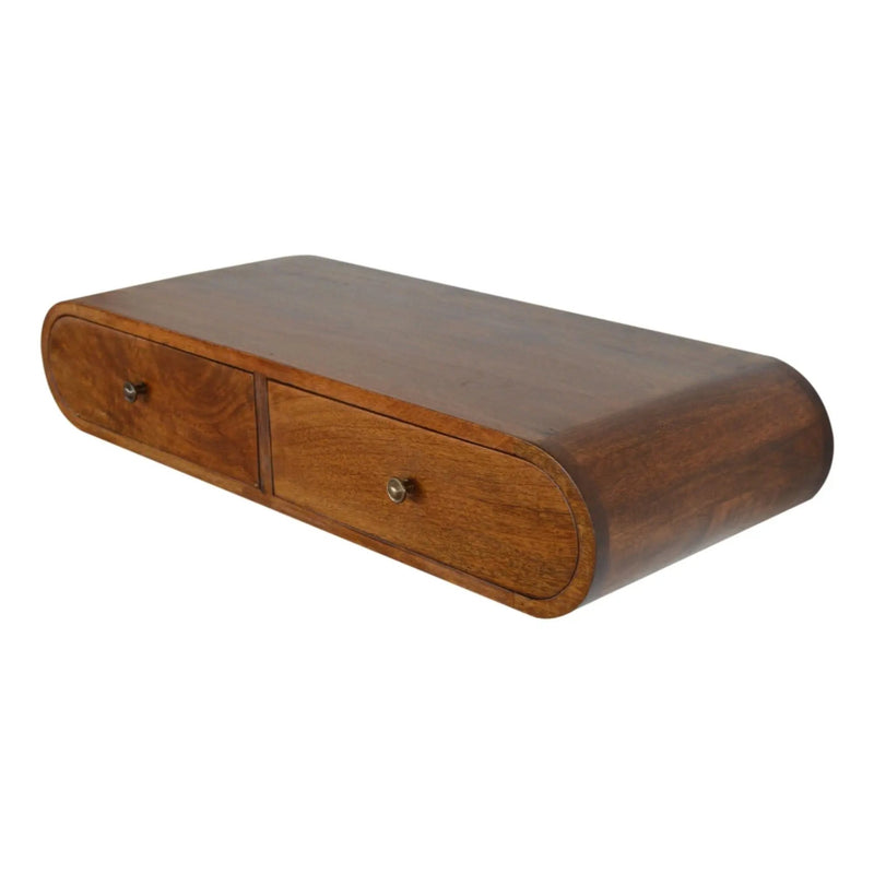 London - Floating Console - Chestnut by HouseOfZazla