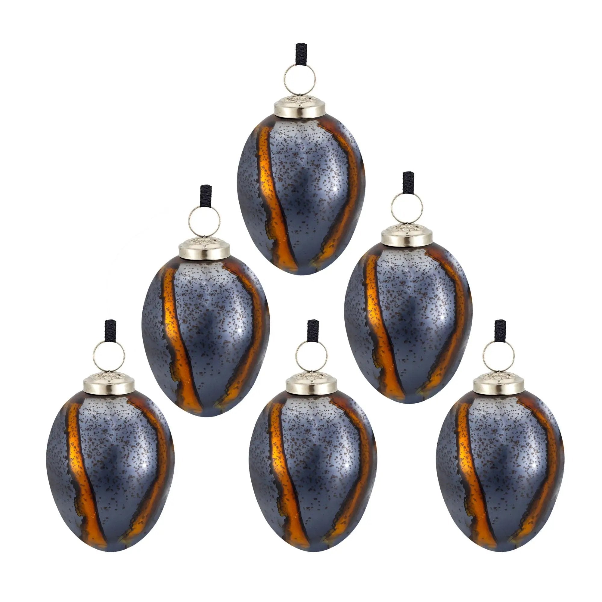 Christmas Ball Ornaments, Decorative Hanging Ball Christmas Tree Ornaments, For Holiday Party Decorations (Set of 6) by Unique Piece Furniture