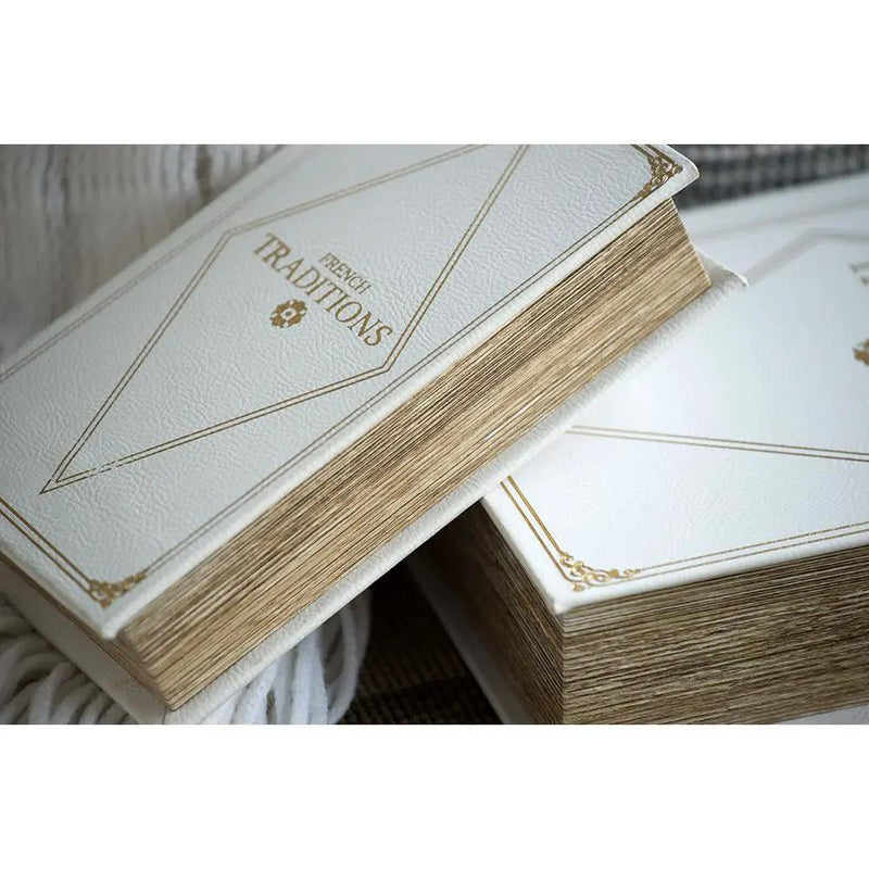 Book Boxes (Set of 2) - White / Gold by Unique Piece Furniture
