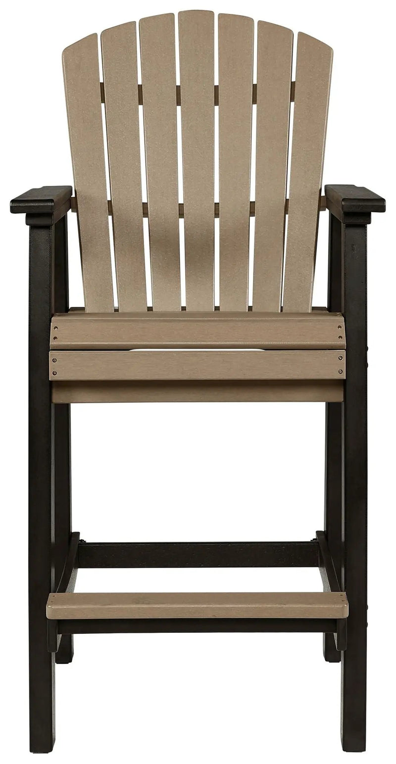 Fairen Trail - 5 Pc. - Dining Set with 4 Chairs - Black / Driftwood by Unique Piece Furniture
