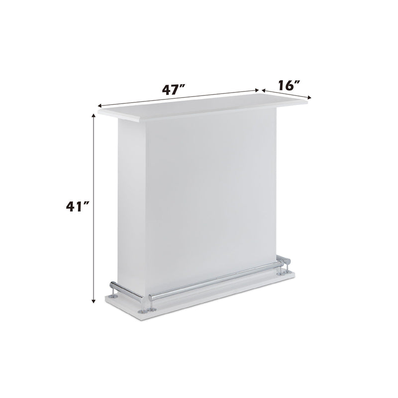 Kite - Bar Table - Gloss White by HouseOfZazla